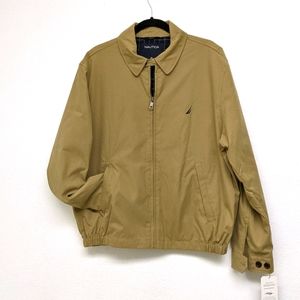 Nautica Vintage 90's suede bomber Jacket